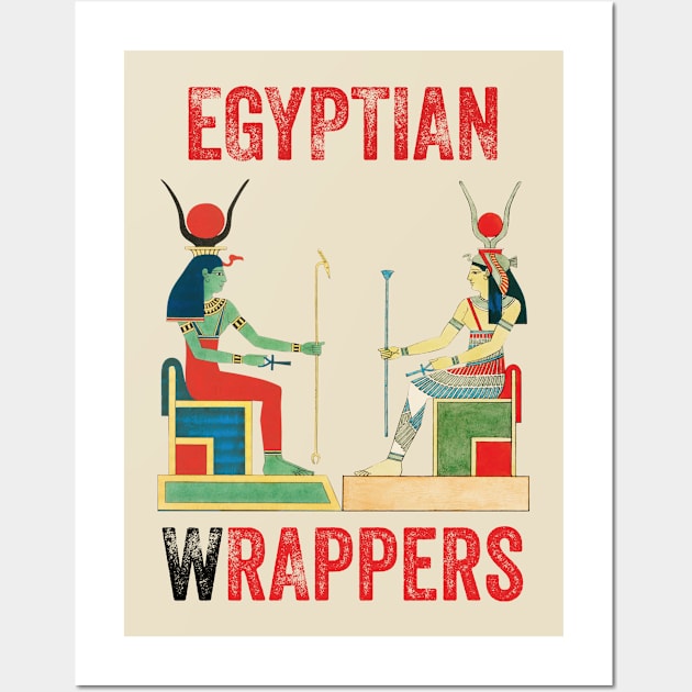 Egyptian Wrapper, Funny Rapper - Hip Hop Music Wall Art by Kcaand